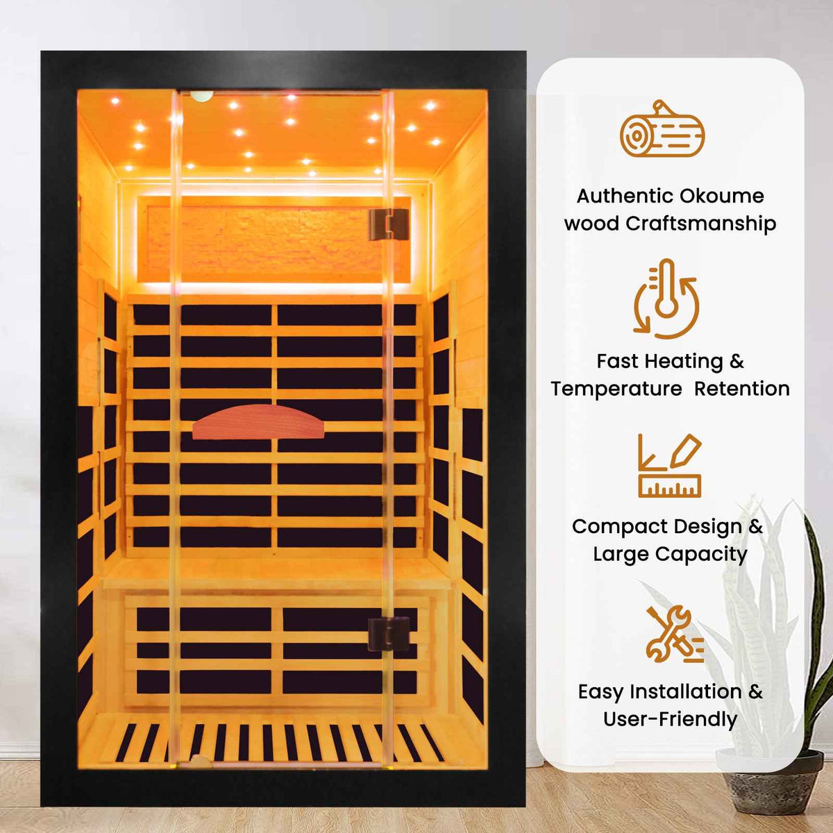 Deeptime All-In + Infrared Sauna Bundle