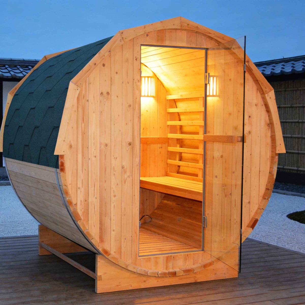 Deeptime All-In +Stove Heating Sauna Bundle