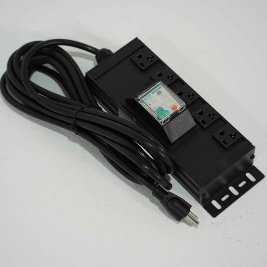 Deeptime High Quality Power Strip US Cabinet Socket Outlet Power Distribution with Switch & Overload Protection 220V