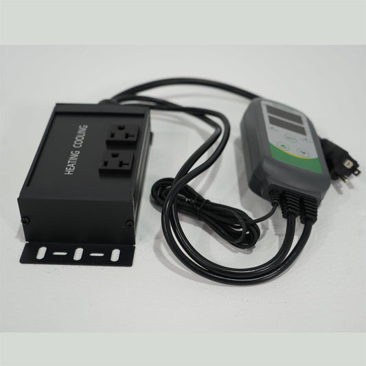 Deeptime WiFi Digital Temperature Controller Thermostat Remote Monitoring Controlling For Cold Plunge Bathtub Home Brewing Fermentation Breeding Incubation Greenhouse