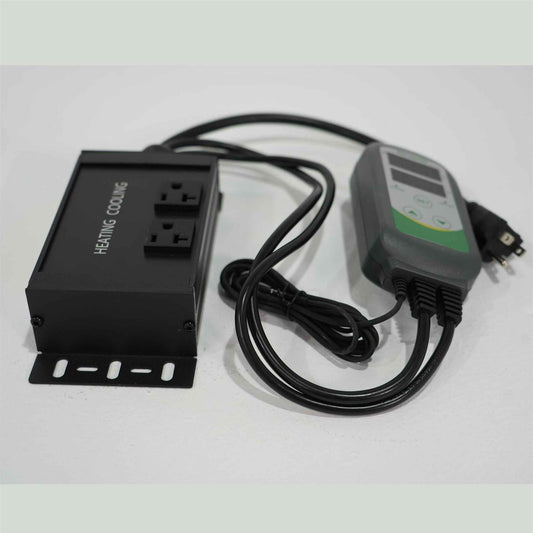 Deeptime WiFi Digital Temperature Controller Thermostat Remote Monitoring Controlling For Cold Plunge Bathtub Home Brewing Fermentation Breeding Incubation Greenhouse