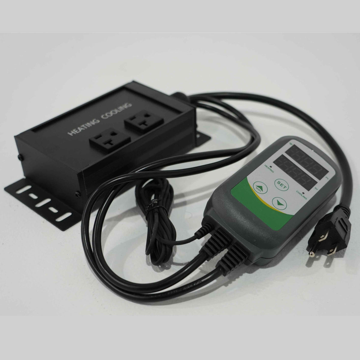 Deeptime WiFi Digital Temperature Controller Thermostat Remote Monitoring Controlling For Cold Plunge Bathtub Home Brewing Fermentation Breeding Incubation Greenhouse