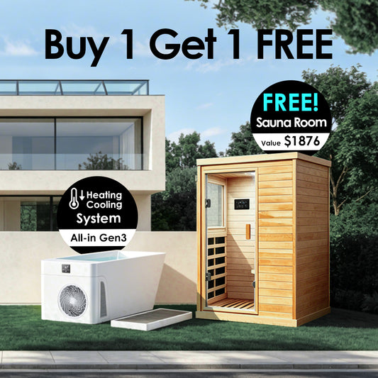 Deeptime Cold Plunge All-in&Sauna