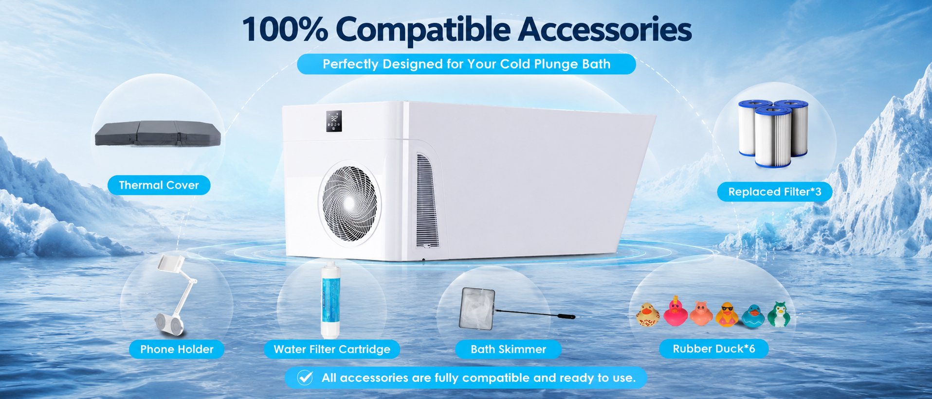The Ultimate Ice Bath Upgrade Guide: 5 Biohacking Accessories to Elevate Your Deeptime Experience
