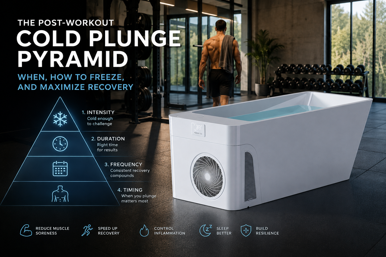 The Post-Workout Cold Plunge Pyramid: When & How to Freeze for Maximum Recovery