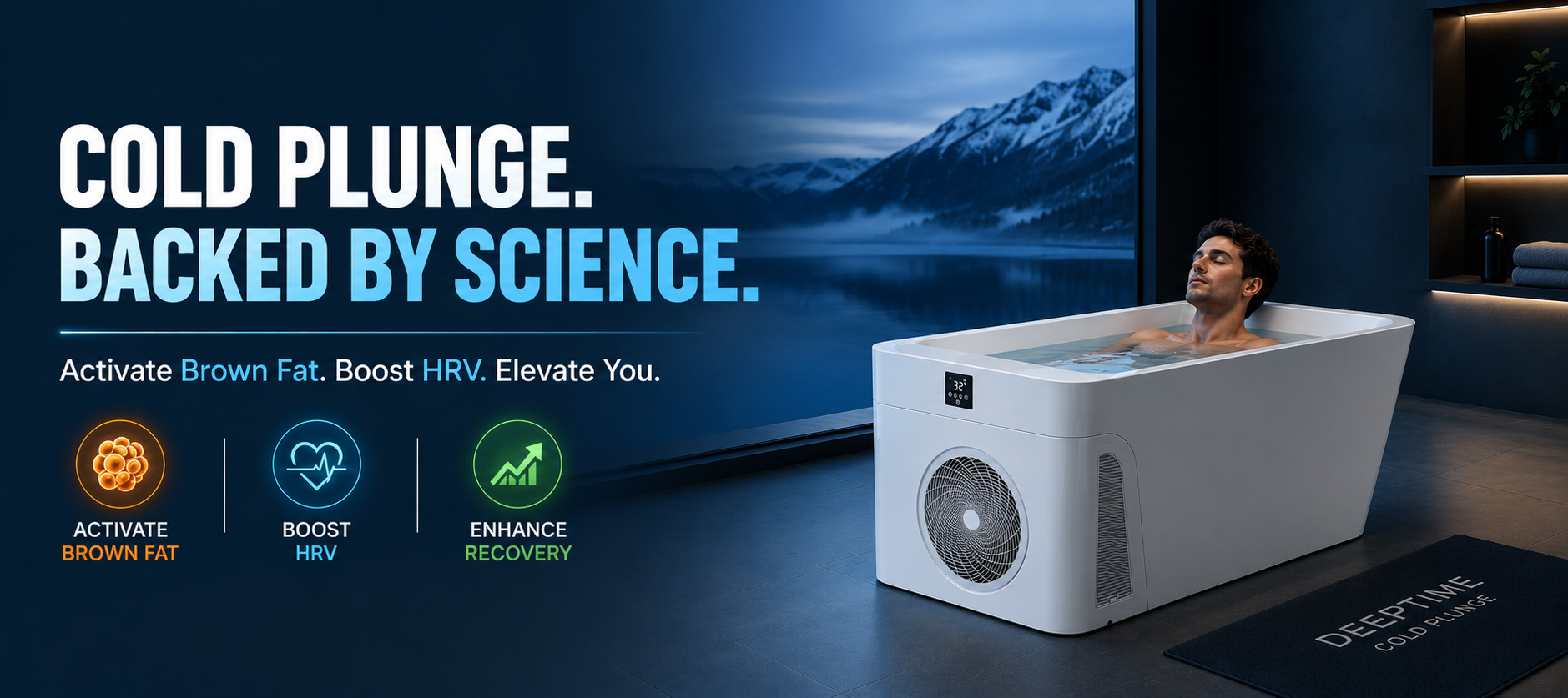 The Science of Cold Plunge: How Precise Temperature Control Activates Brown Fat & HRV