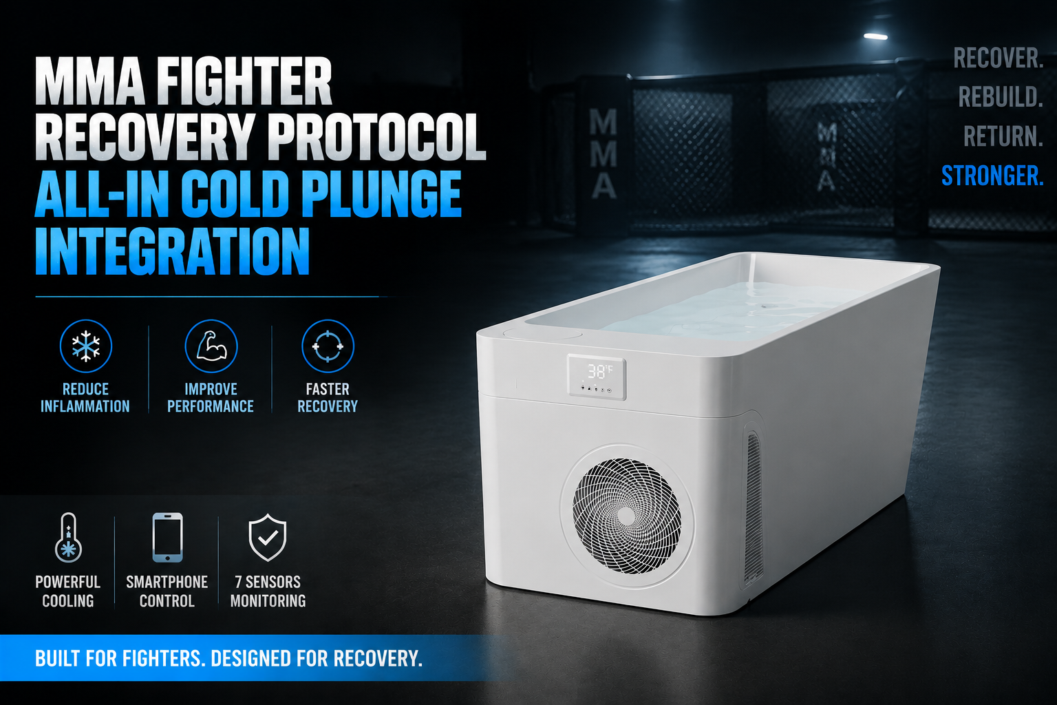 Cold Plunge Protocol for MMA Fighters: Rapid Recovery & All-in Cold Plunge Integration
