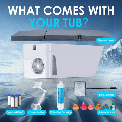 Deeptime Cold Plunge Fiber Core All-in Gen 2 & All-in Gen 3