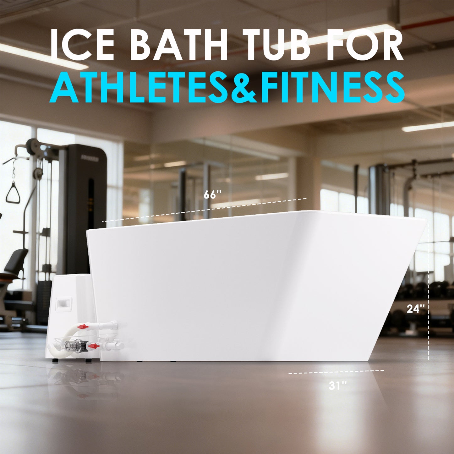 Deeptime Cold Plunge FiberCore Flex+ With Chiller