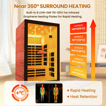 Deeptime All-In + Infrared Sauna Bundle