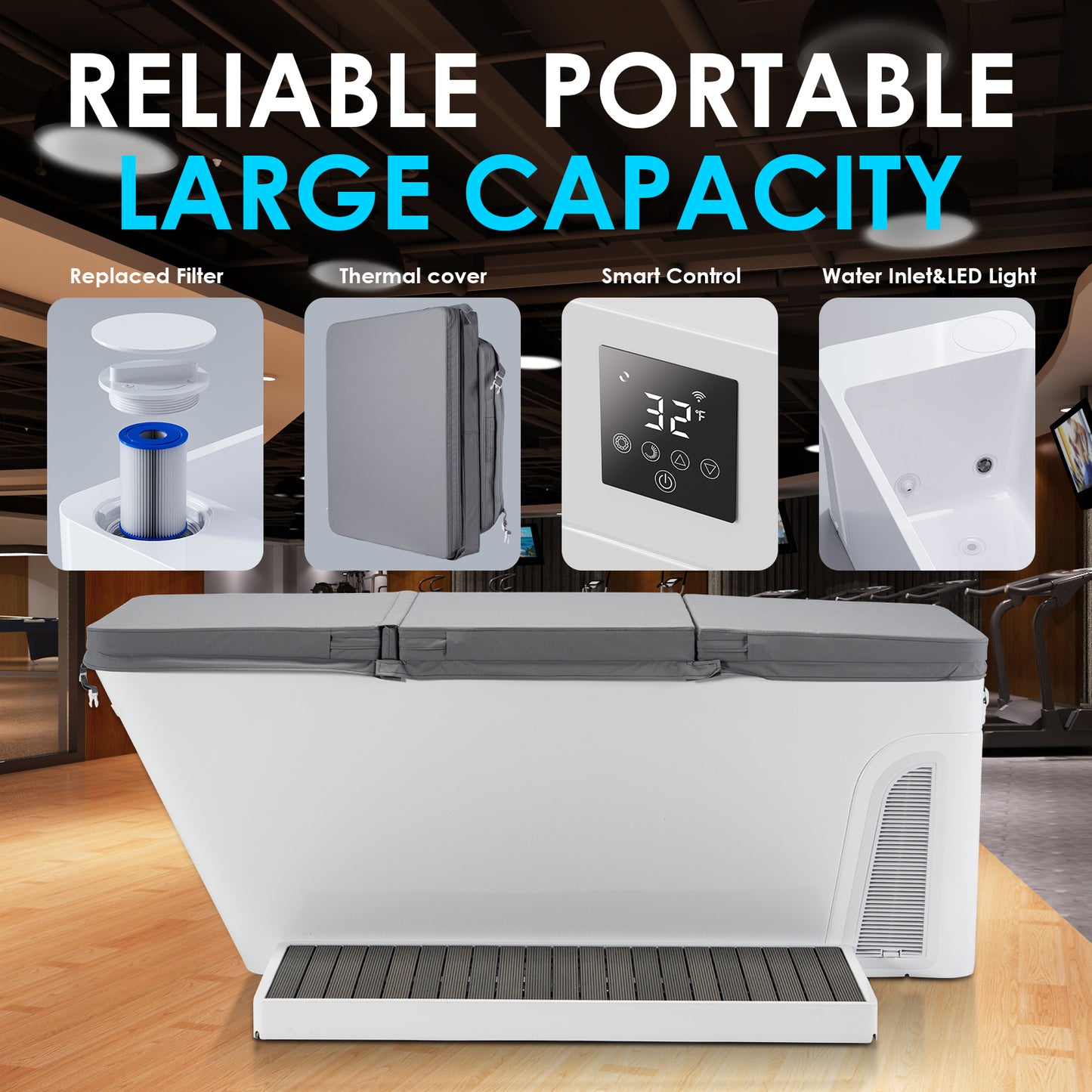 Deeptime Cold Plunge Fiber Core All-in Gen2&Gen3