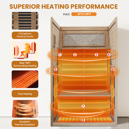 Deeptime All-In + Infrared Sauna Bundle