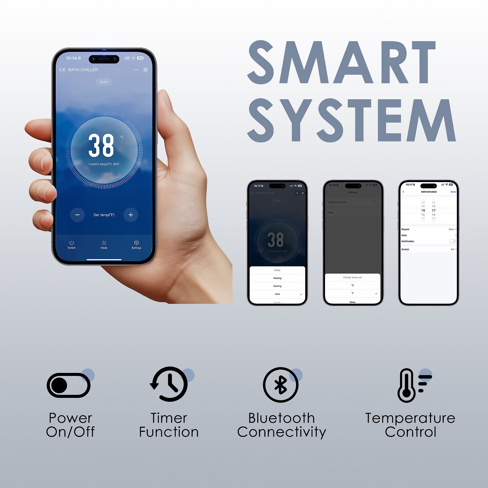 Cold Plunge All-In|At-Home Ice Bath|Easy Installation|Recovery&Therapy – Deeptime