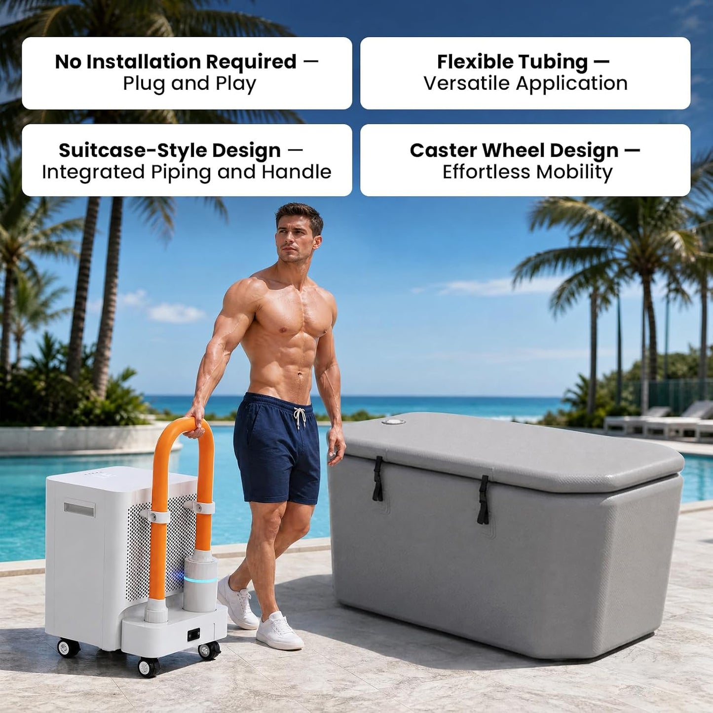 Deeptime Cold Plunge Unicorn Chiller