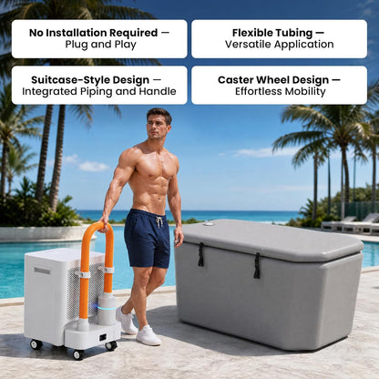 Deeptime Cold Plunge Unicorn Chiller