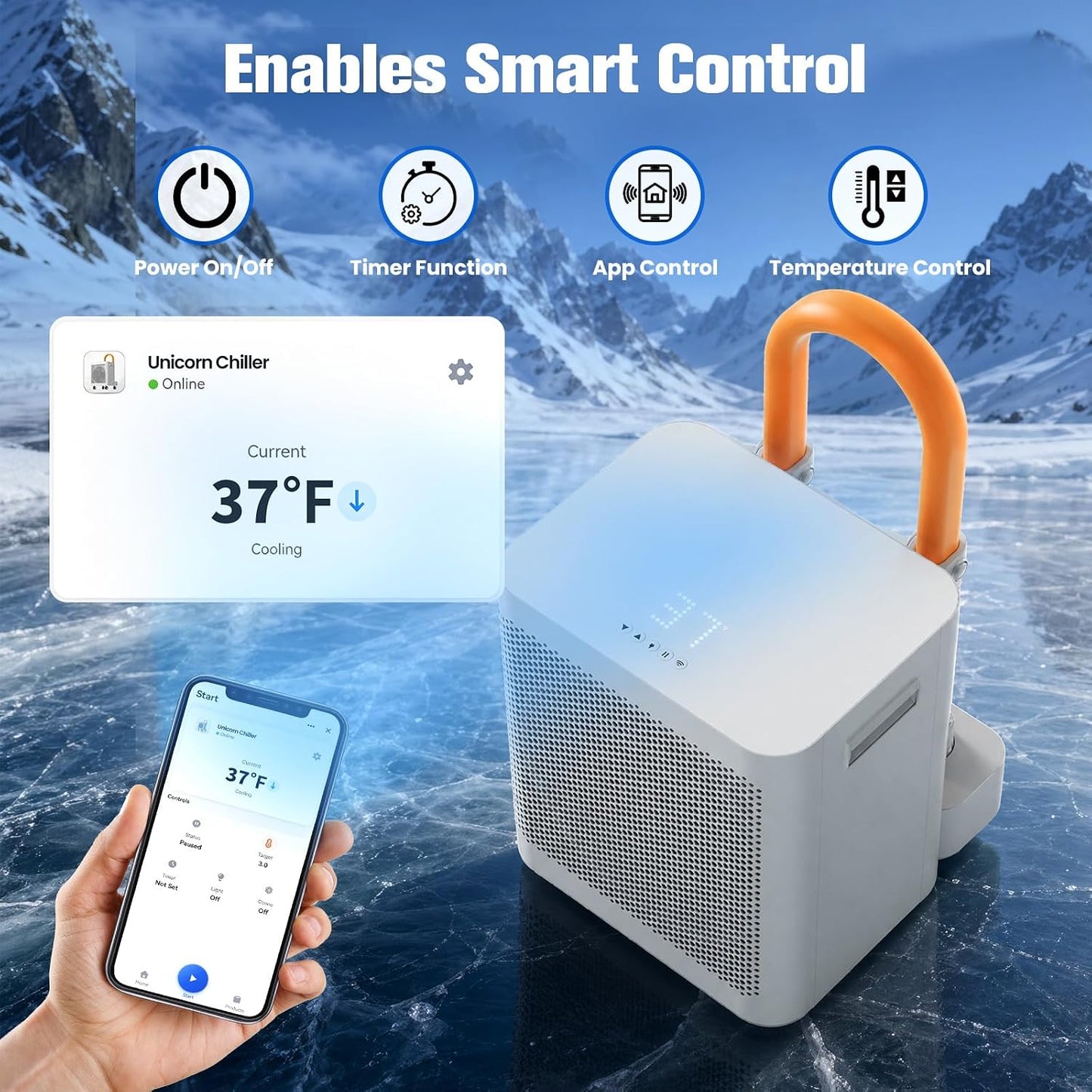 Deeptime Cold Plunge Unicorn Chiller