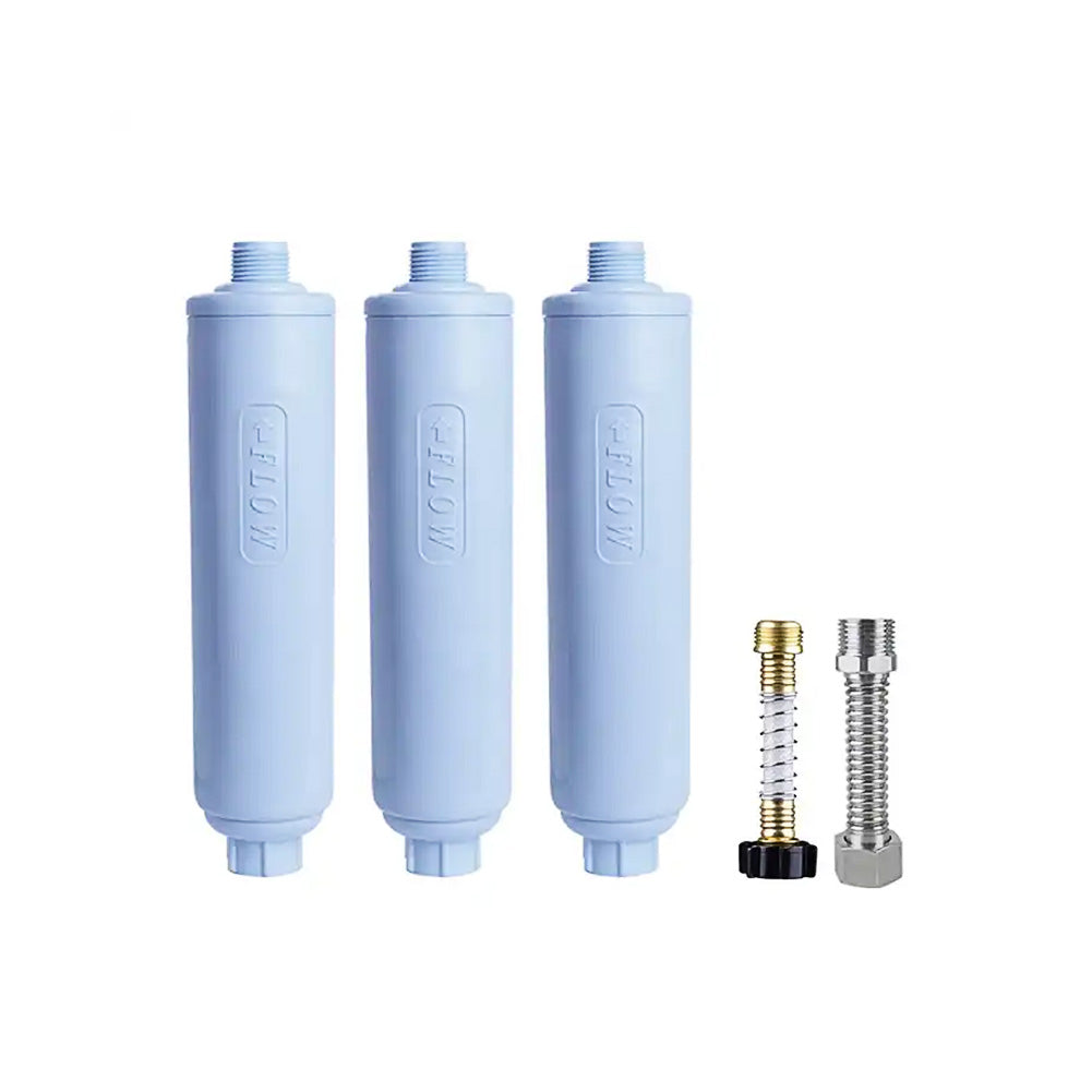 Deeptime  KDF + Activated Carbon Filter Hose Filter for Cleaner Cold Plunge Water