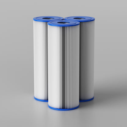 Deeptime 7*2.7 Inch PP Pleated Sediment Water Filter Cartridge for Mini Chiller 6 piece pack