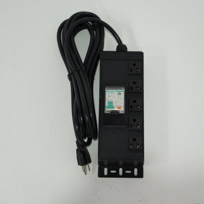 Deeptime High Quality Power Strip US Cabinet Socket Outlet Power Distribution with Switch & Overload Protection 220V