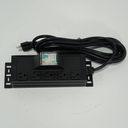Deeptime High Quality Power Strip US Cabinet Socket Outlet Power Distribution with Switch & Overload Protection 220V