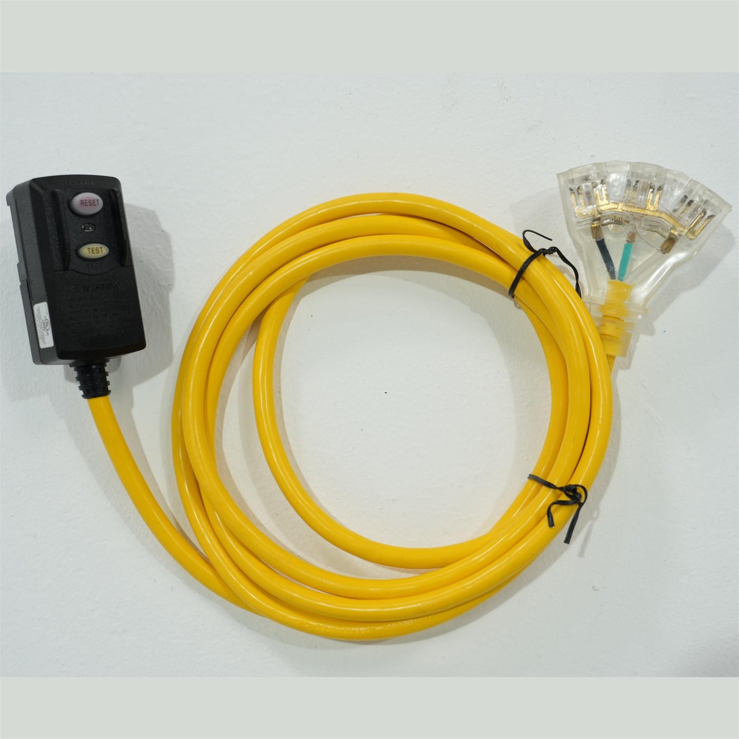 Deeptime Outdoor Triple Tap Power Cords Extension Cords With Indicator Light Electric Cord