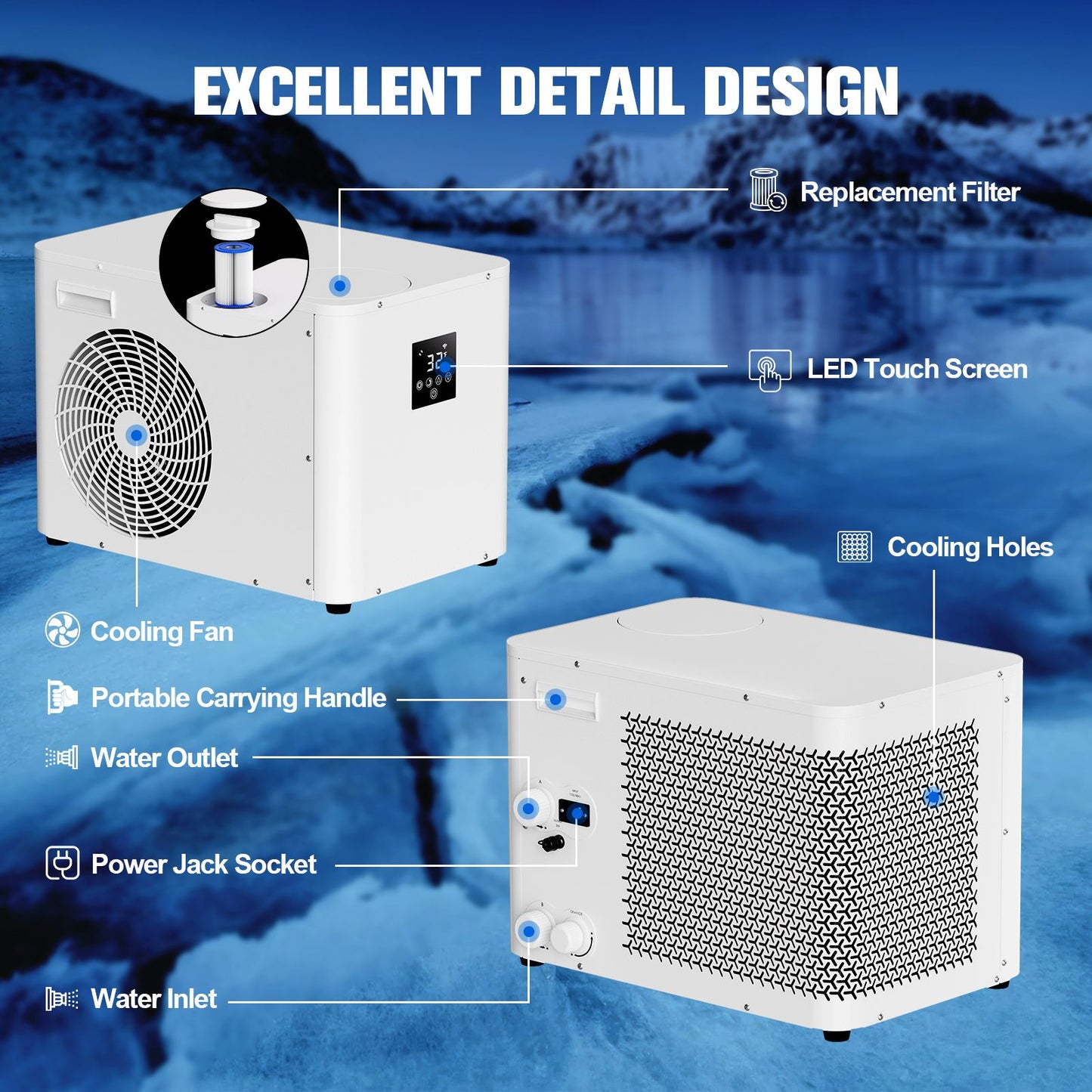 Deeptime Cold Plunge Pro Chiller