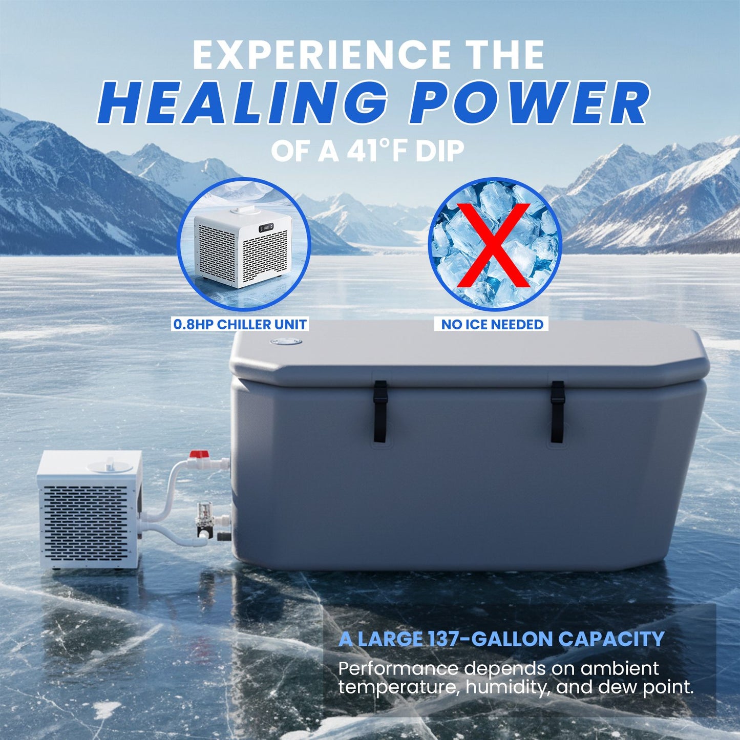 Deeptime Cold Plunge AirCore S Mini