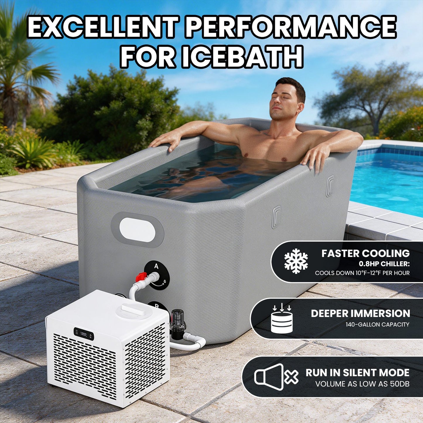 Deeptime Cold Plunge AirCore S Mini