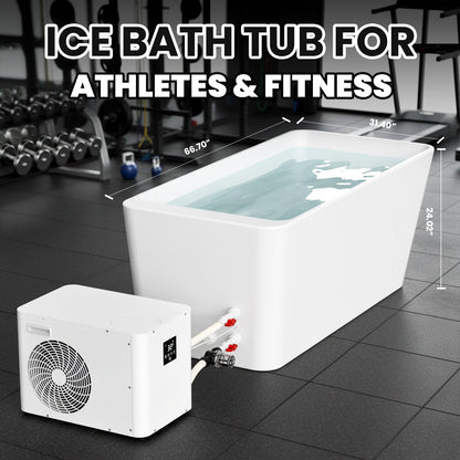 Deeptime Cold Plunge FiberCore Flex+ With Chiller